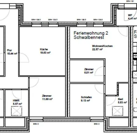 Landhaus Altebrücke, Ap1 Spatzennest Apartamento *